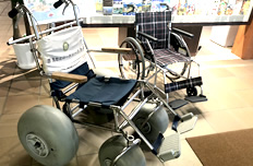 Wheelchairs + Wheelchairs for Sand Dunes